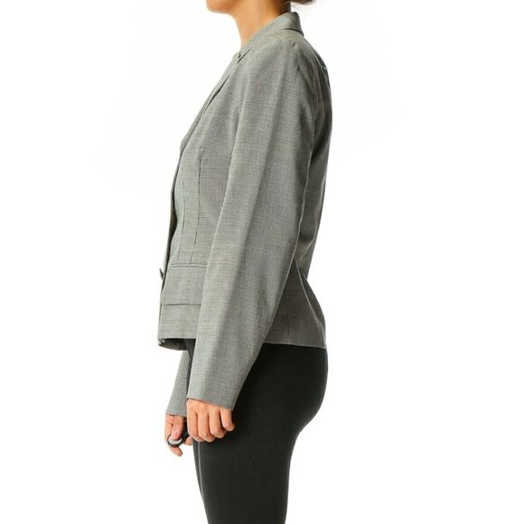 Henri Bendel Gray Blazer - Picture 2 of 3